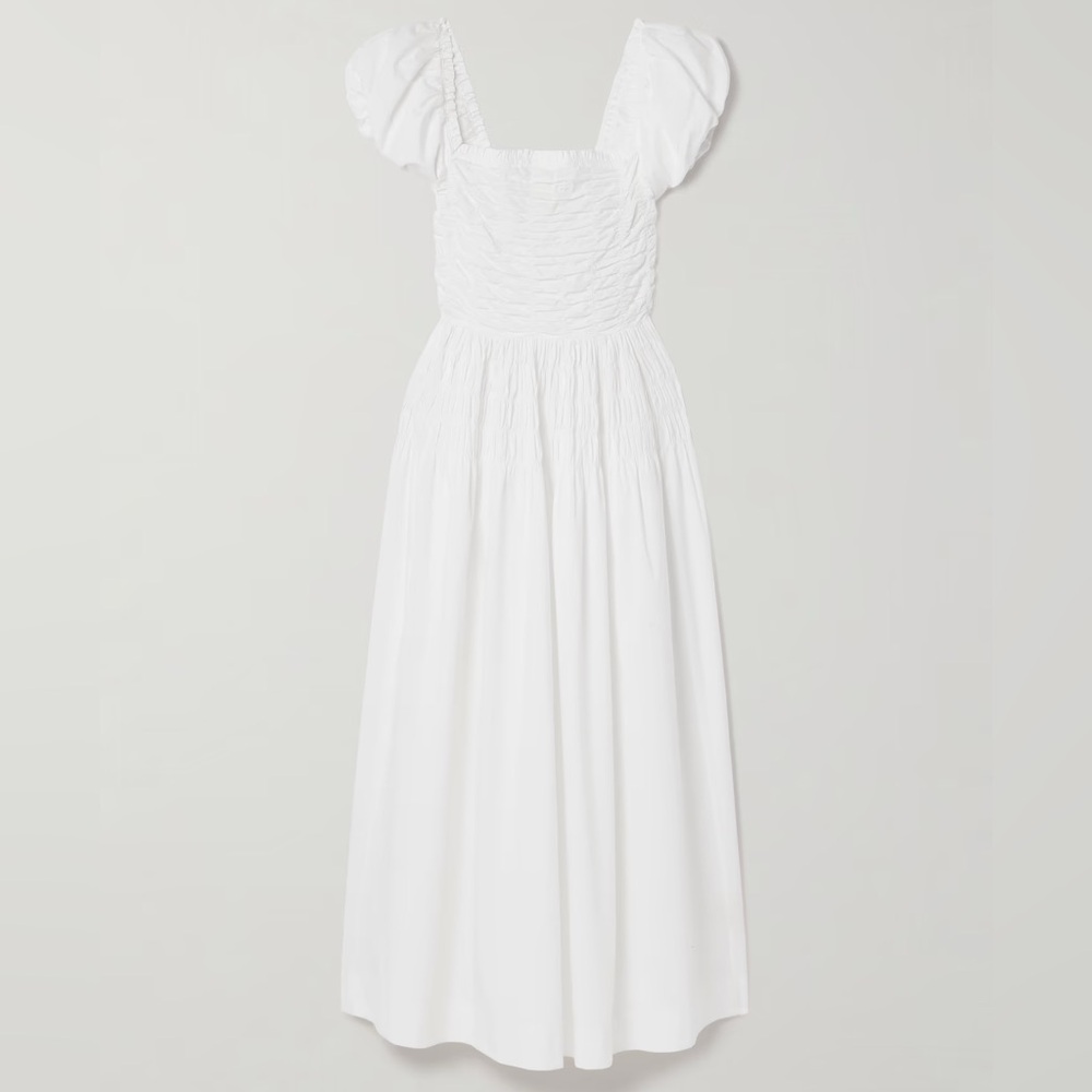 Doen White Midi Dress